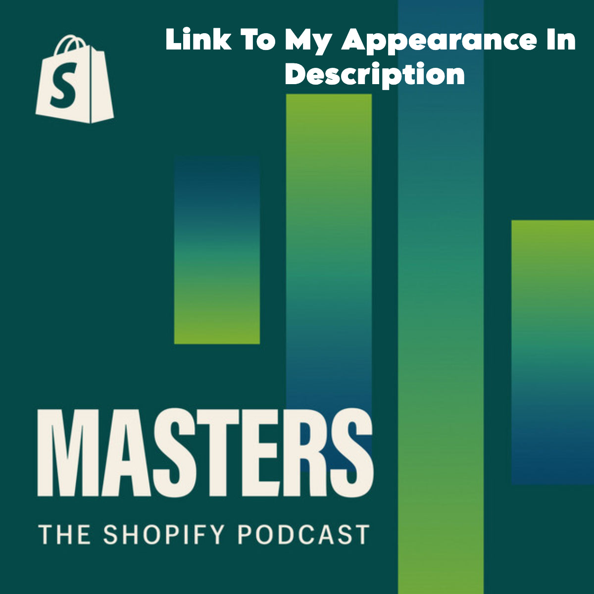 Shopify masters podcast appearance